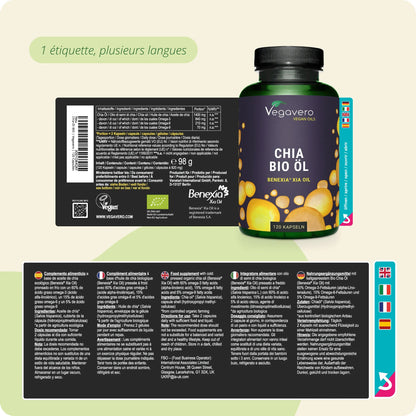 Huile de Graine de Chia Gélules Bio