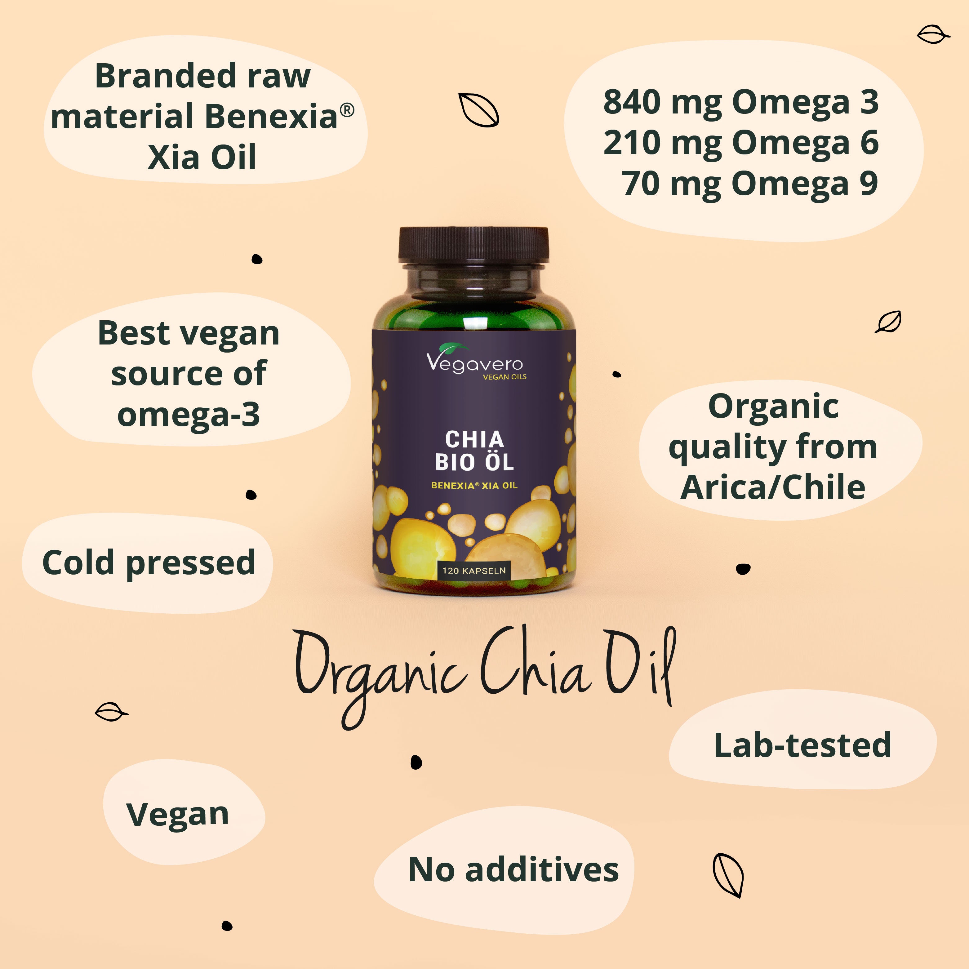 Huile de Graine de Chia Gélules Bio