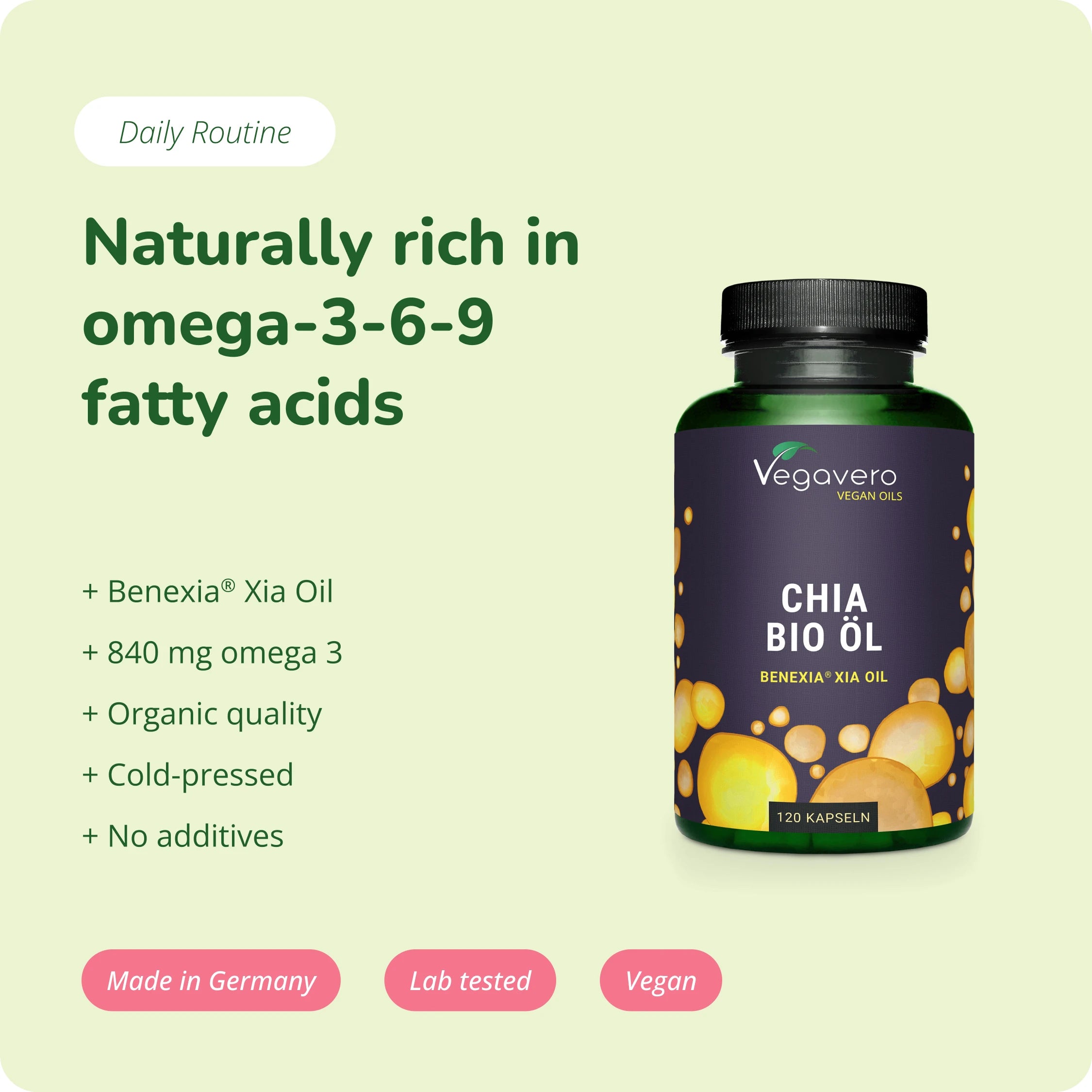 Huile de Graine de Chia Gélules Bio