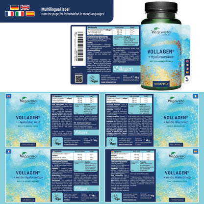 Vollagen + Acide Hyaluronique Complex Gélules