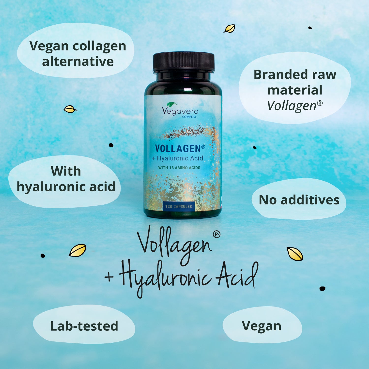 Vollagen + Acide Hyaluronique Complex Gélules