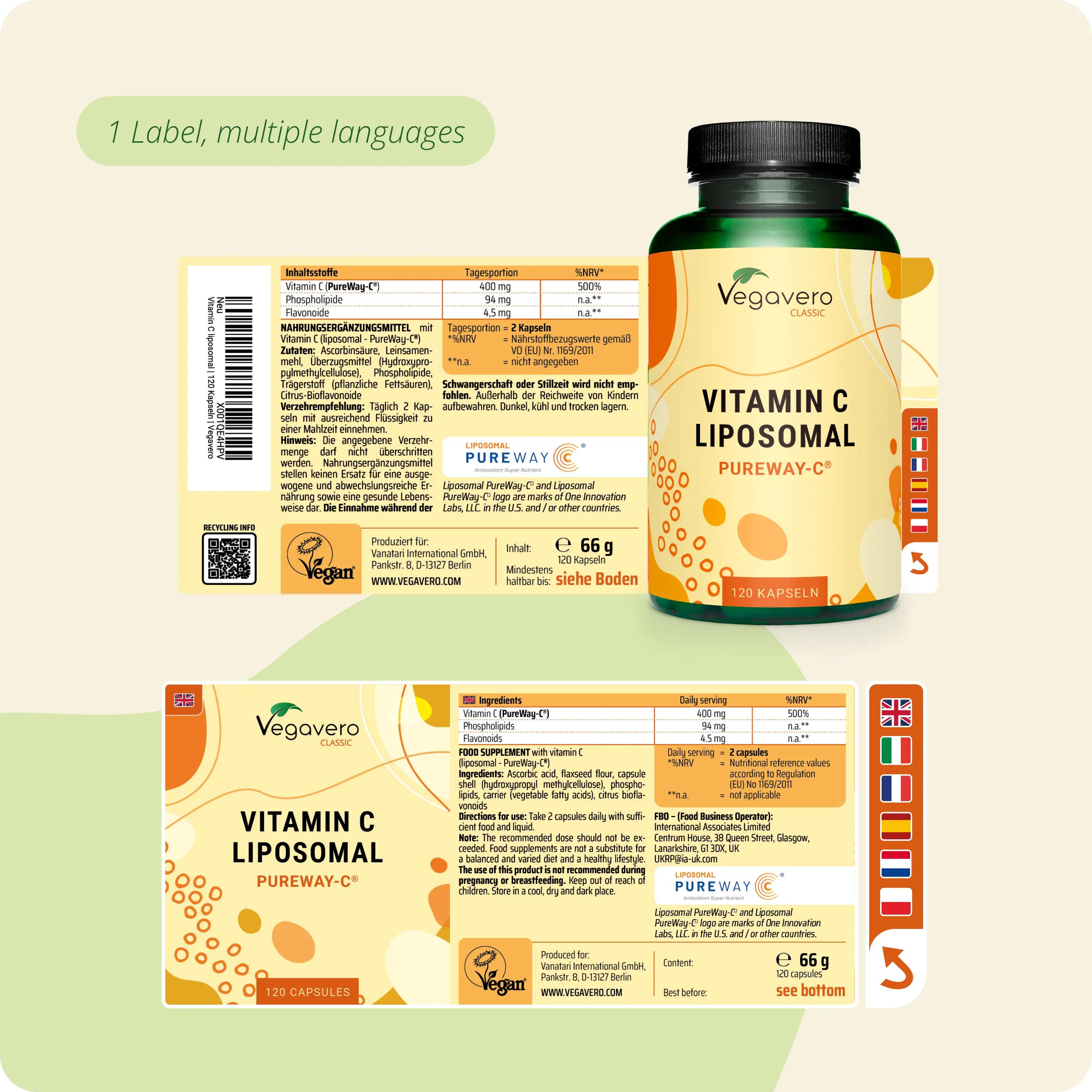 Vitamine C Liposomale Gélules