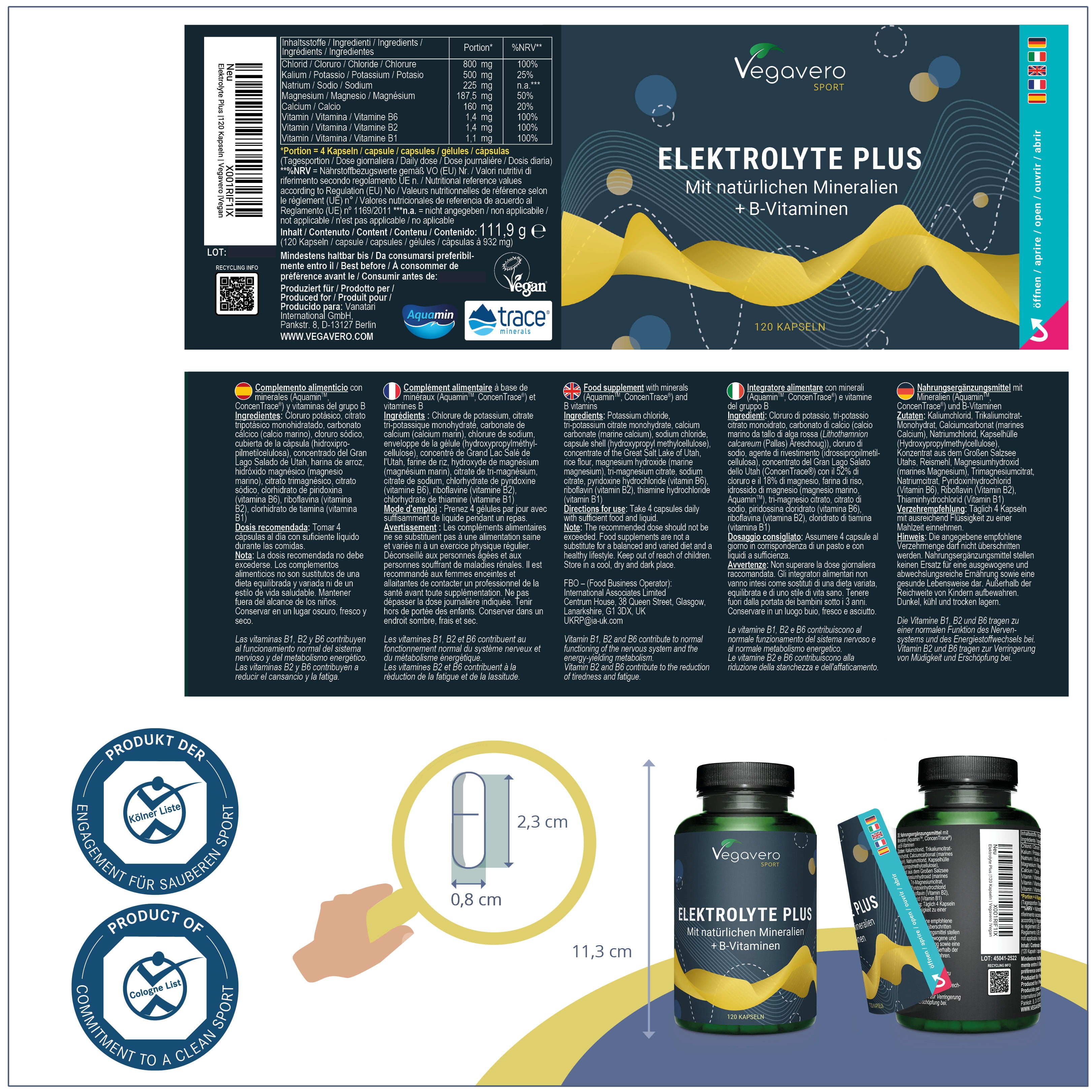 Electrolyte Plus Gélules
