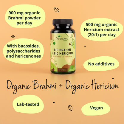 Brahmi + Hericium Gélules Bio