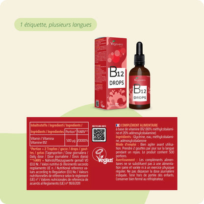 Vitamine B12 en Gouttes