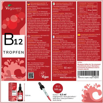 Vitamine B12 en Gouttes