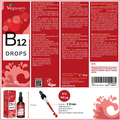 Vitamine B12 en Gouttes