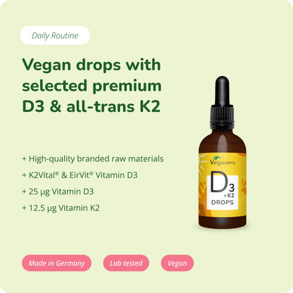 Vitamine D3 + K2 en Gouttes