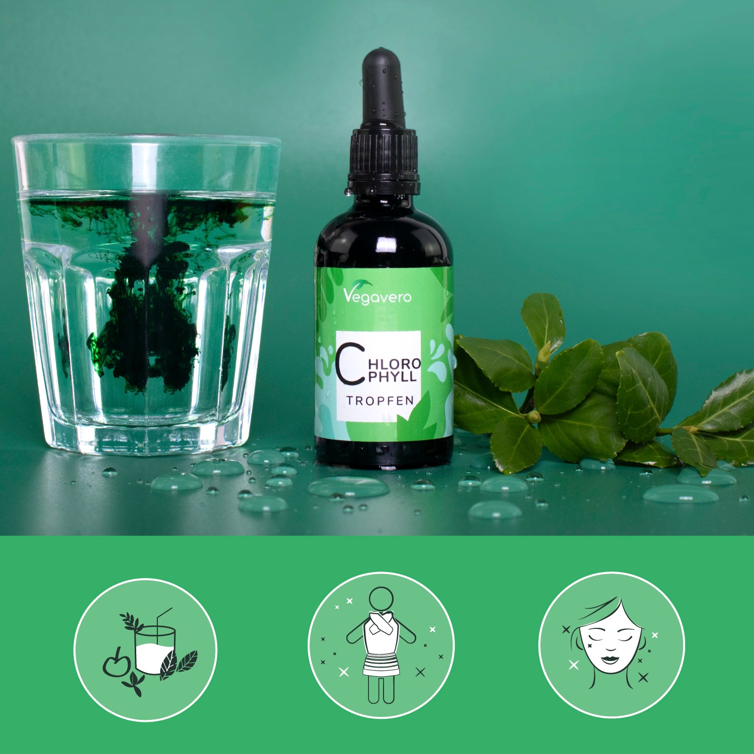 Chlorophylle en Gouttes
