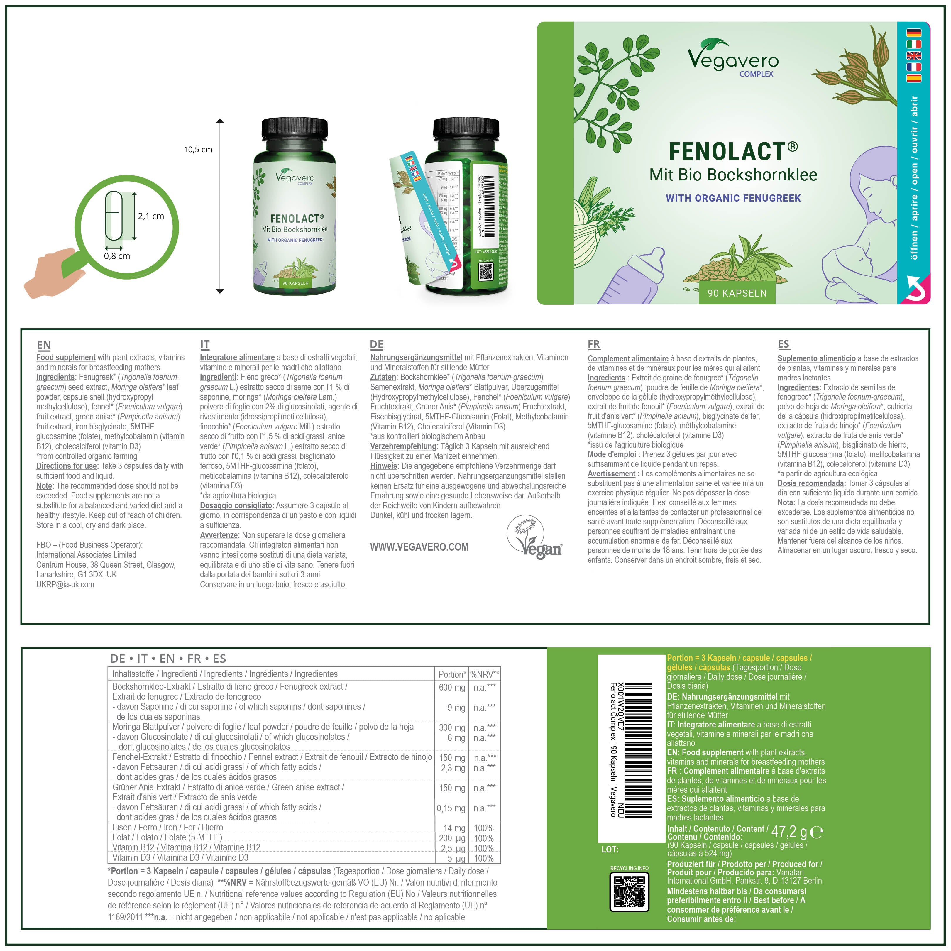 FenoLact Complex Gélules