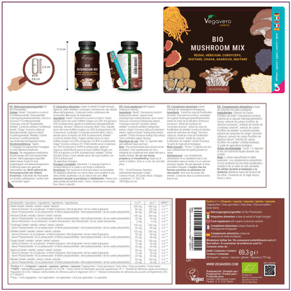 Mushroom Complex Gélules Bio