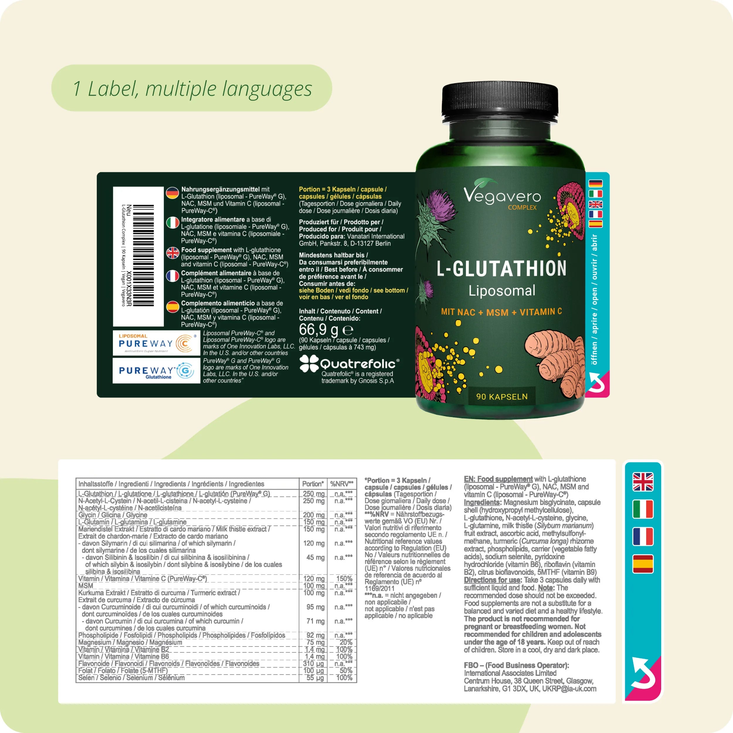 L-Glutathion Complex Gélules