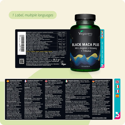 Maca Noire Plus Gélules