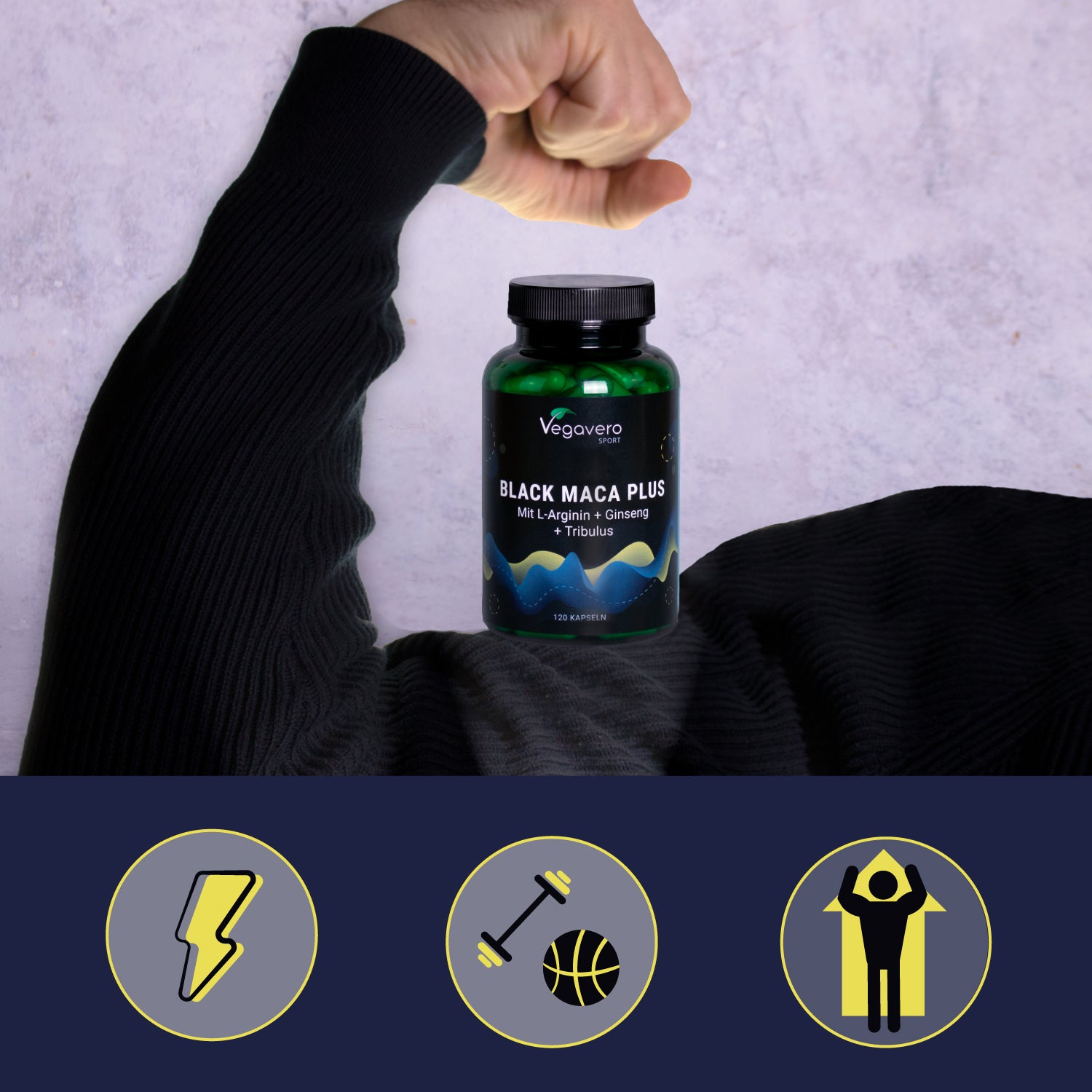 Maca Noire Plus Gélules