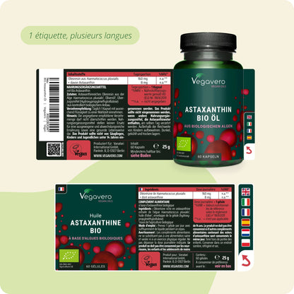 Astaxanthine Huile Gélules Bio