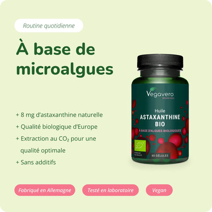 Astaxanthine Huile Gélules Bio