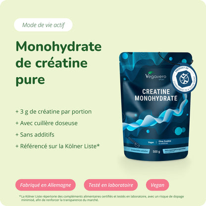 Créatine Monohydrate en Poudre