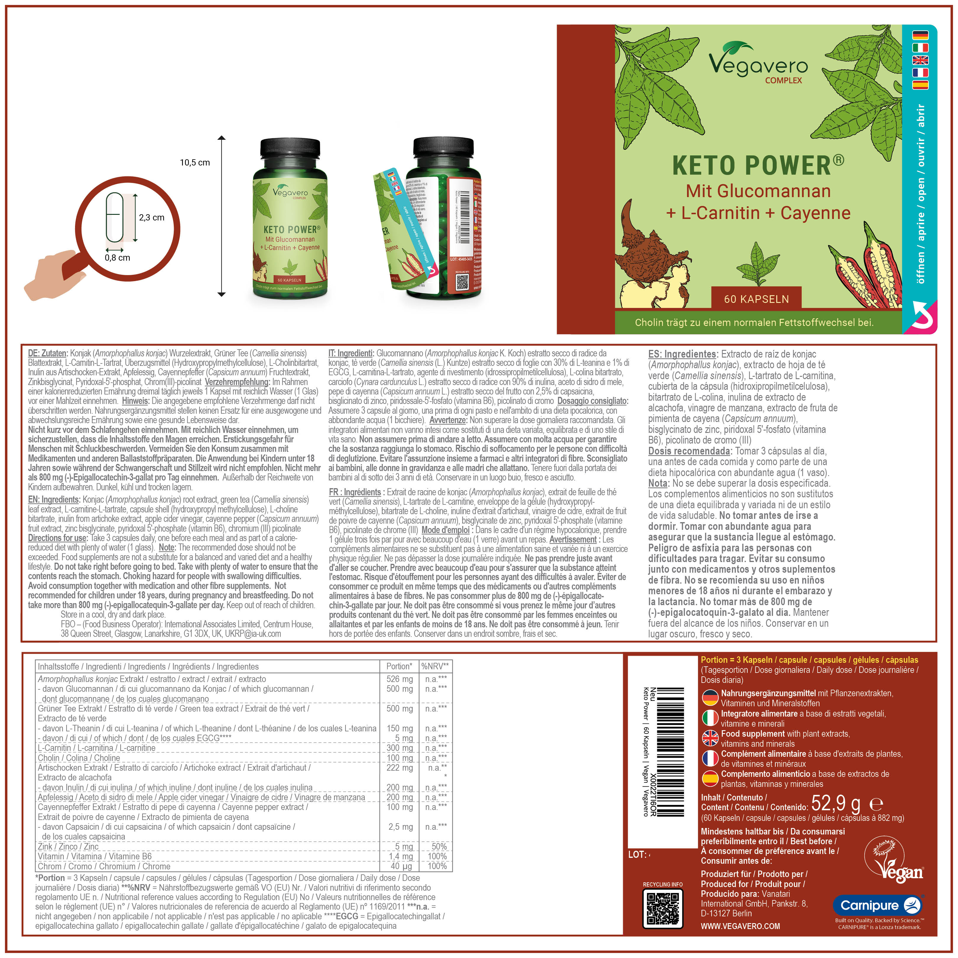Keto Power Complex Gélules