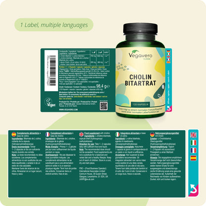 Choline Bitartrate Gélules