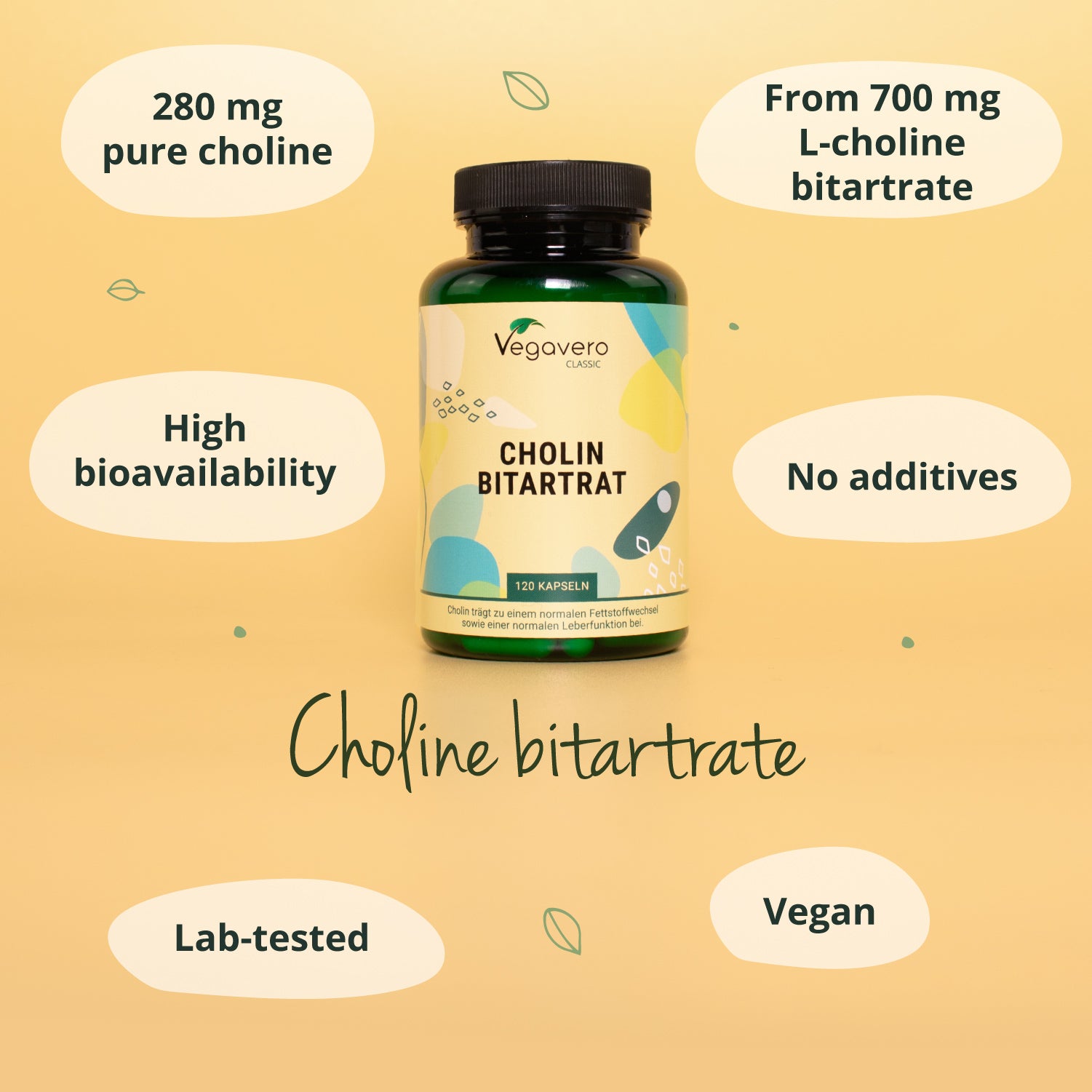 Choline Bitartrate Gélules