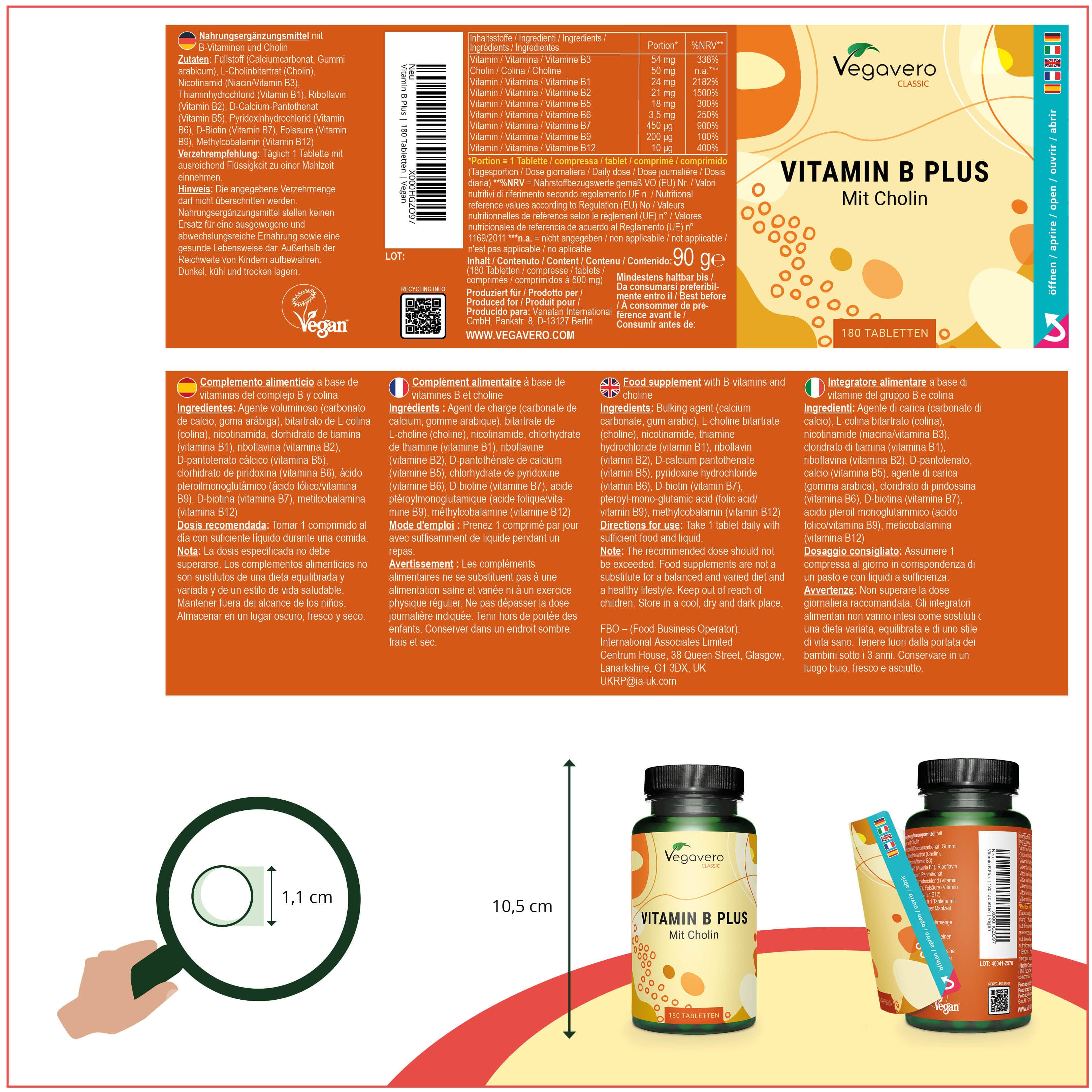 Vitamine B Plus Comprimés