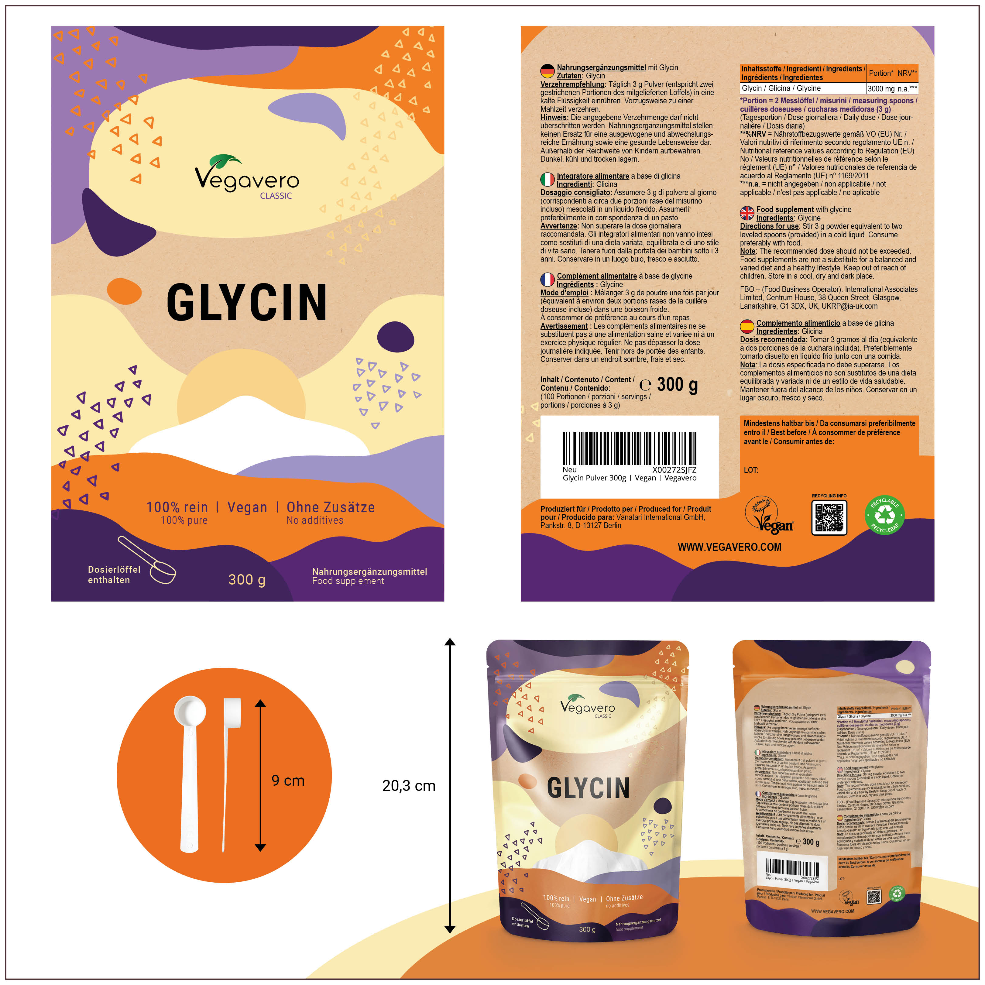 Glycine en Poudre