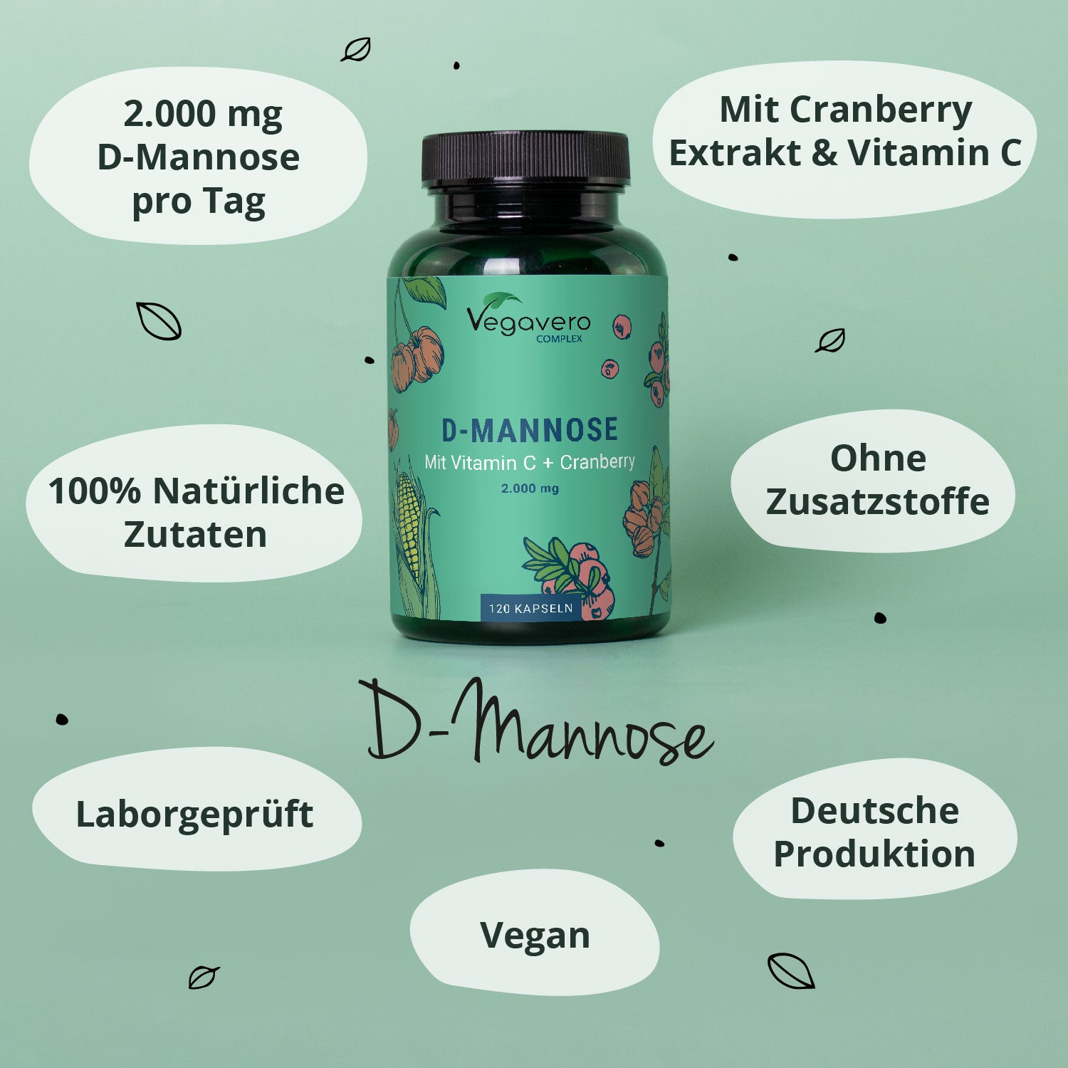 D‑Mannose Complex Gélules
