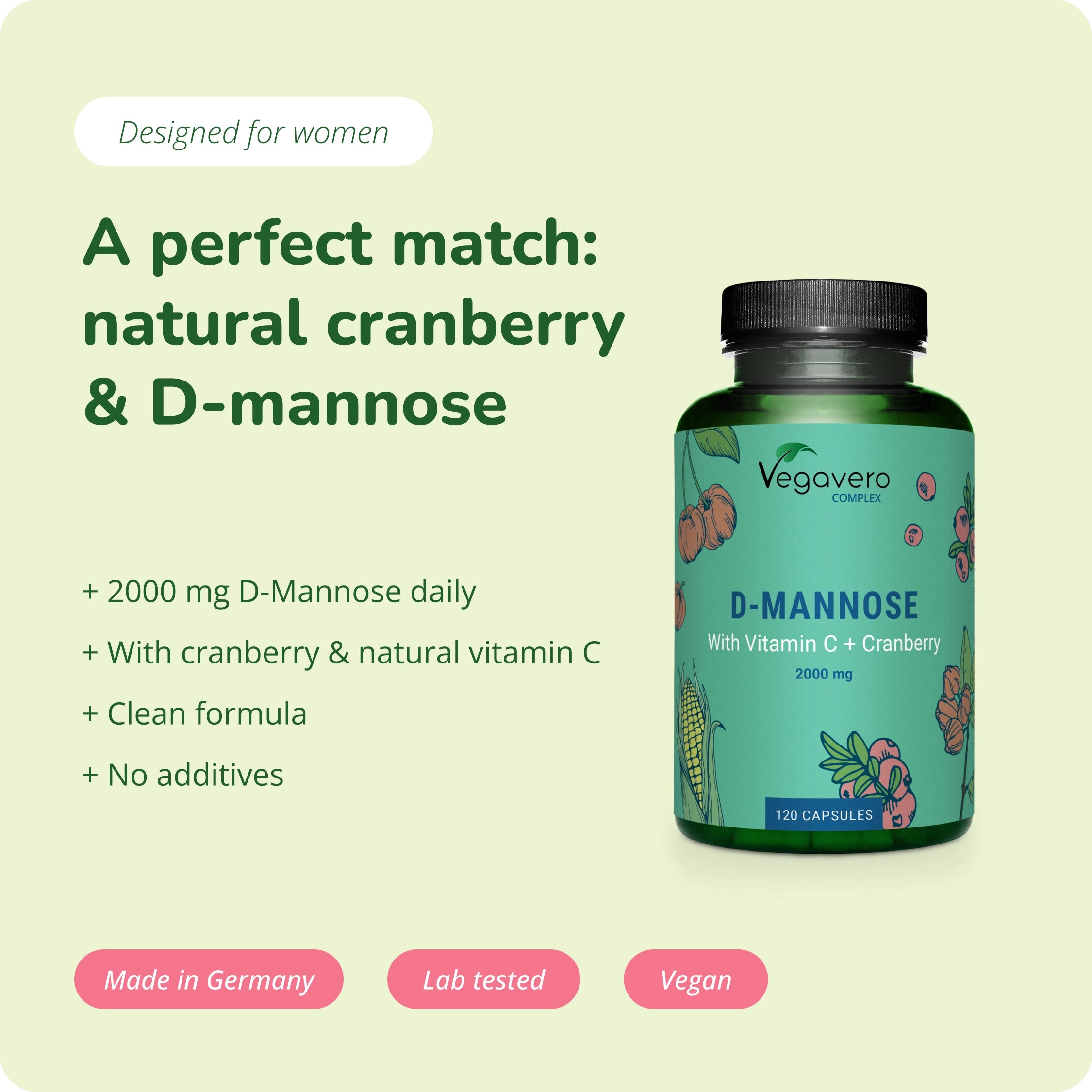 D‑Mannose Complex Gélules