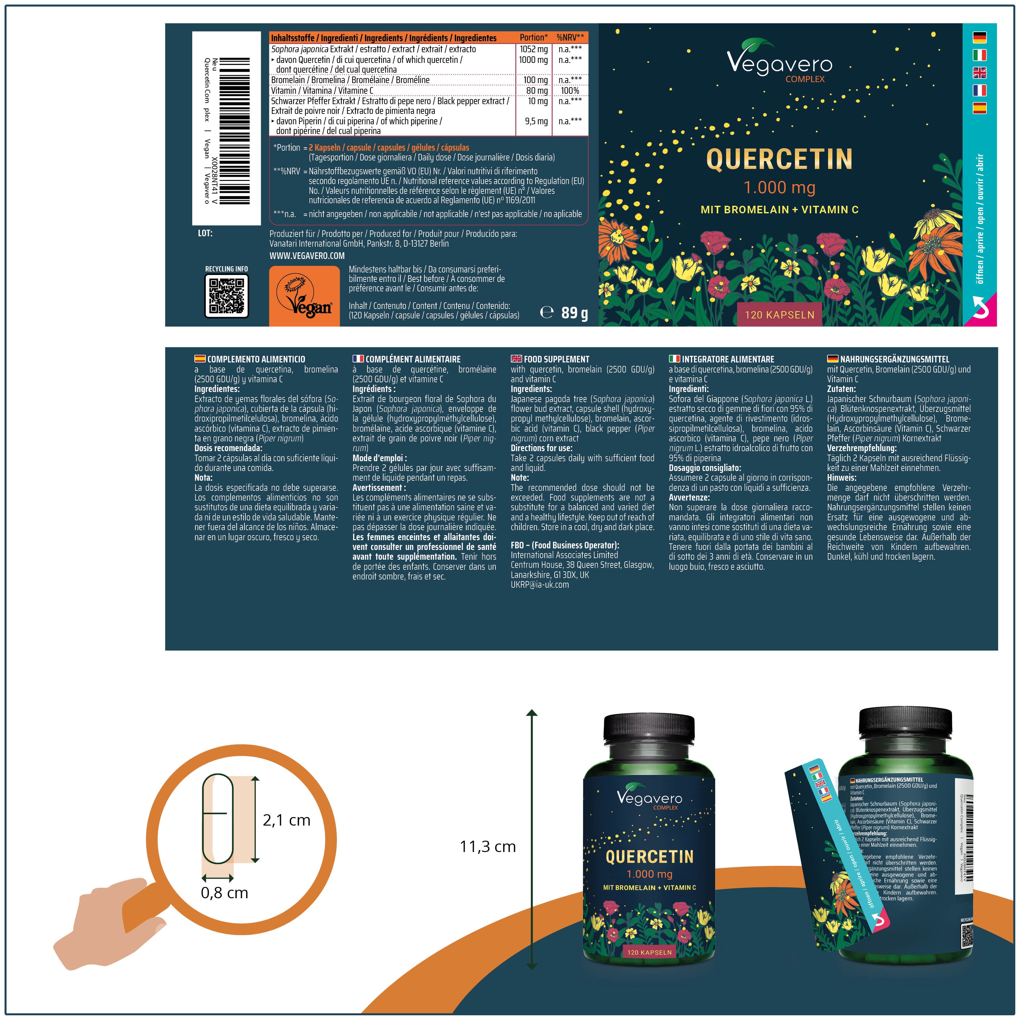 Quercétine Complex Gélules