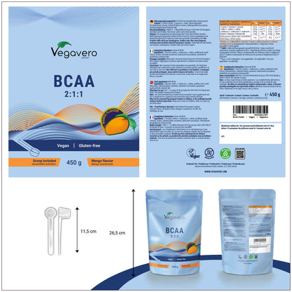 BCAA en Poudre Mangue