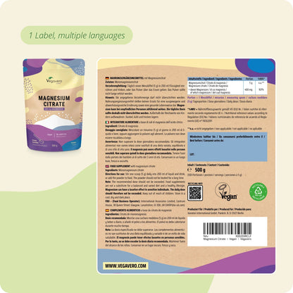 Magnésium Citrate Poudre