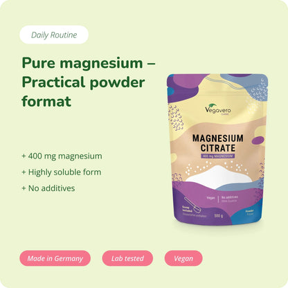 Magnésium Citrate Poudre