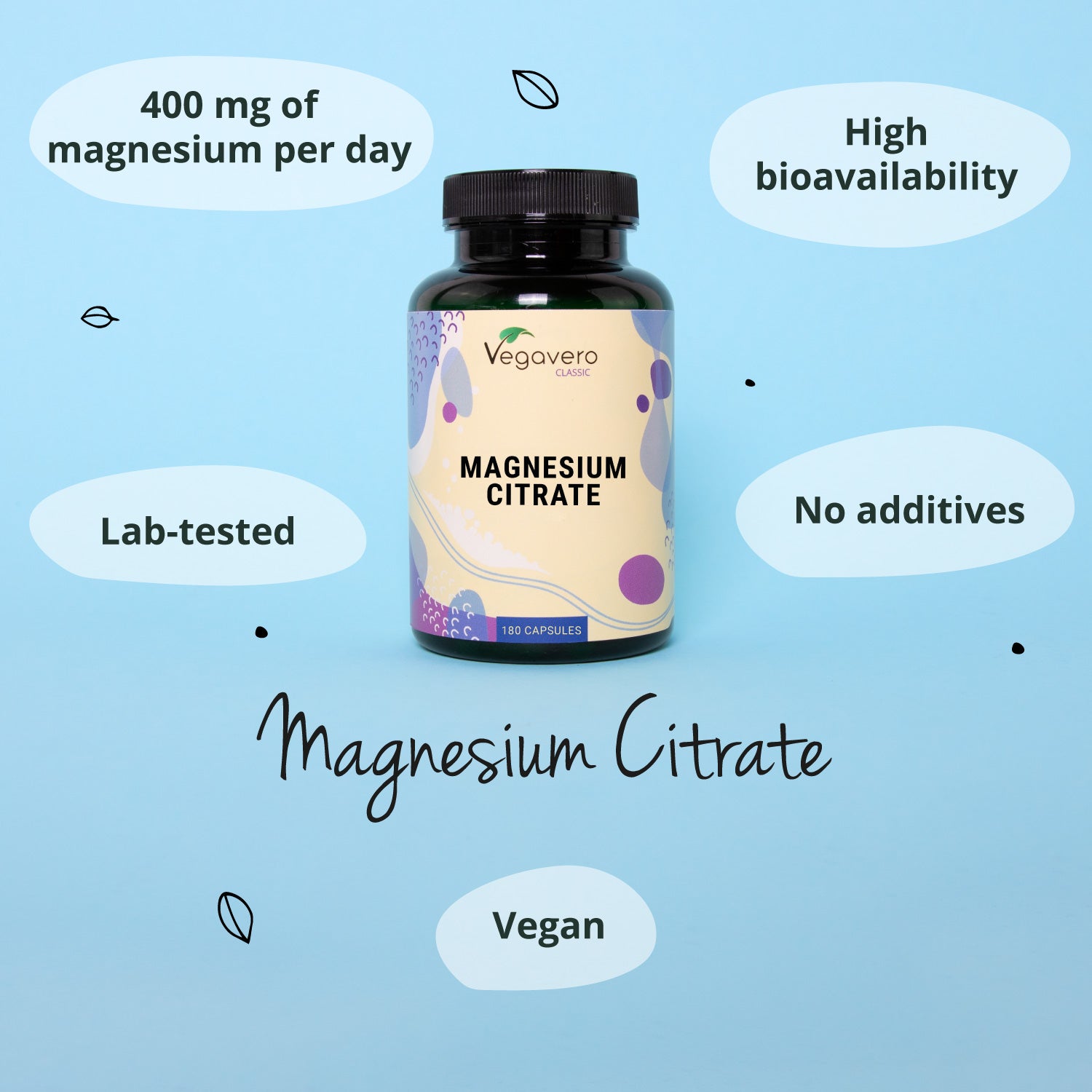 Capsules de Citrate de Magnésium