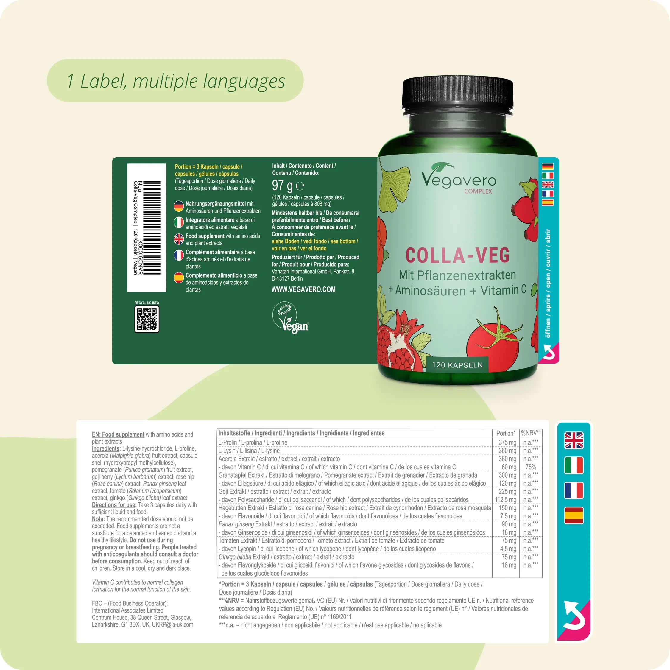 Colla‑Veg Complex Gélules