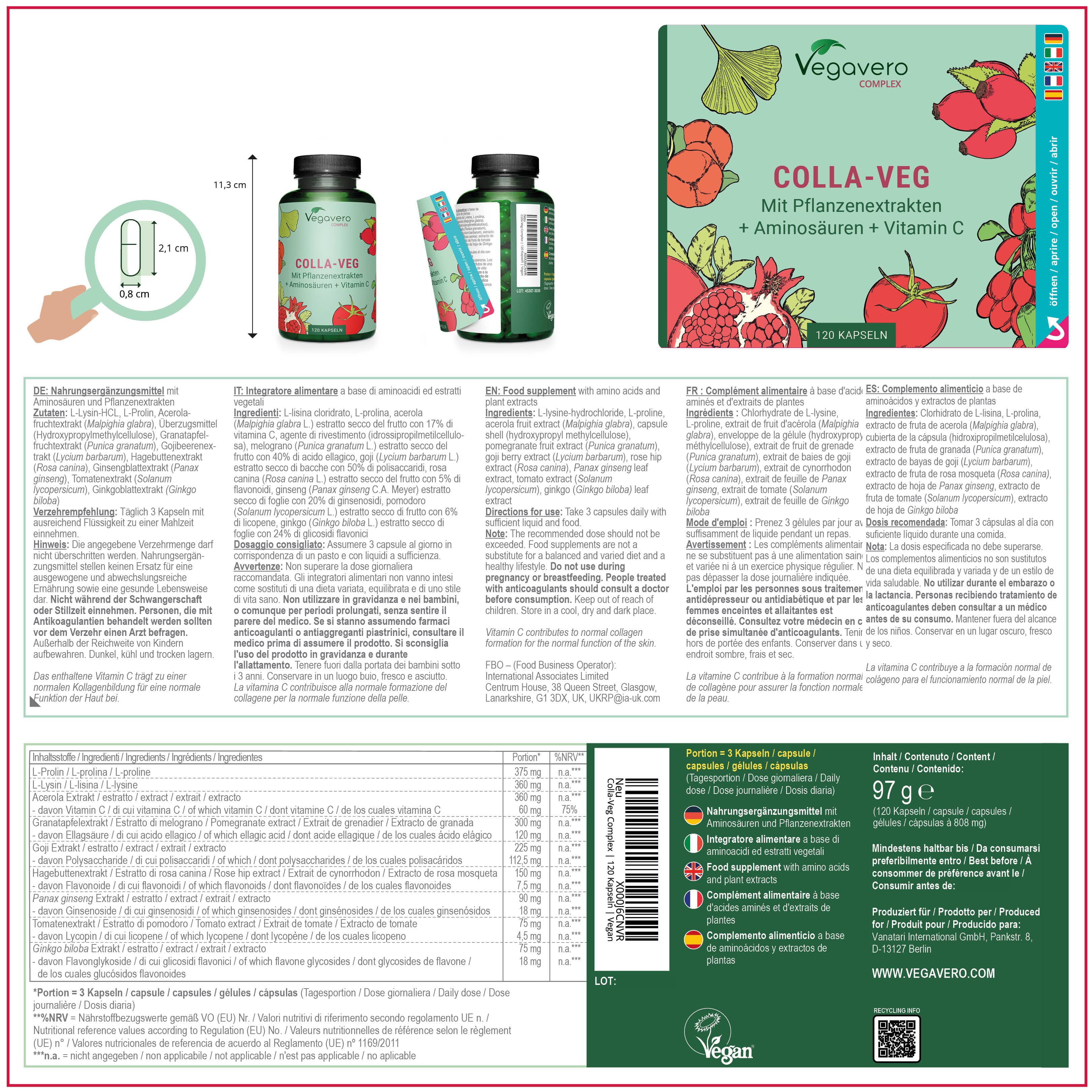 Colla‑Veg Complex Gélules
