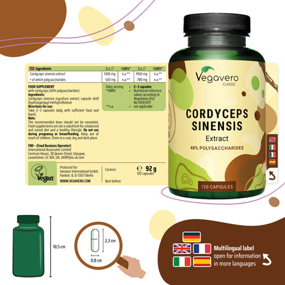 Cordyceps Sinensis Extrait Gélules