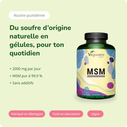 MSM Gélules